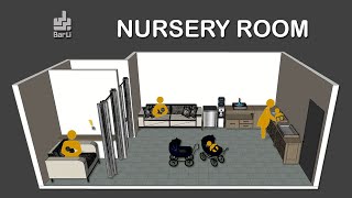 Ruang laktasi (fasilitas ibu menyusui) - nursery room