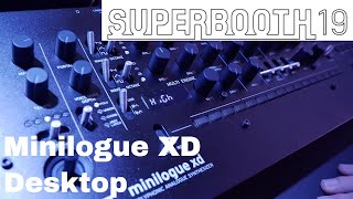 Superbooth 2019 - Korg Desktop Minilogue XD