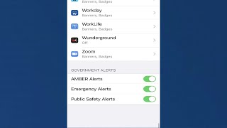 Emergency alert tests today