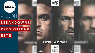 UFC 264 Poirier vs McGregor 3 FULL Fight Card Prediction