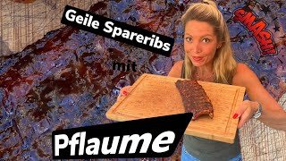 Süß trifft auf deftig! Spareribs mit Pflaumenmarinade in 3,5 Stunden