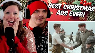 AMERICANS REACT TO THE BEST UK CHRISTMAS ADS EVER!