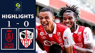 Stade de Reims - AC Ajaccio (1-0) - Highlights - 2022-2023 Ligue 1 Uber Eats