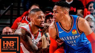 Oklahoma City Thunder vs Portland Trail Blazers - Game 1 - Full Game Highlights | 2019 NBA Playoffs