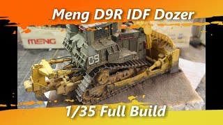 Meng IDF D9R Bulldozer 135 Full Build