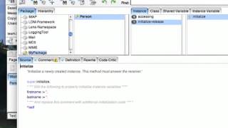Tutorial: VisualWorks Basic Introduction - Browser Overview Classes