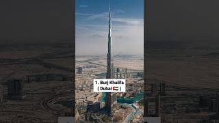 Top 10 Tallest Buildings In the World 🌍🔥 #top10 #top10ner #burjkhalifa #shorts