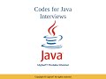 Java Interview Codes | Palindrome String Checker