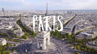 Paris, France Drone Footage (33+ Minutes)