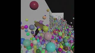 Houdini Mini: Ball Fall Bullet Sim