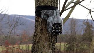 Campark TC17 2K 4G LTE Cellular Solar PTZ Trail Camera