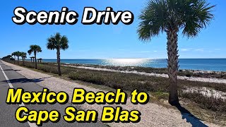 Scenic Drive to Cap San Blas, Florida