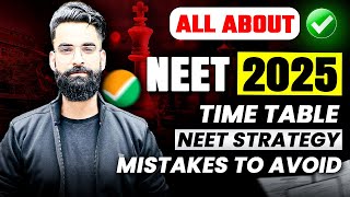 One Year Complete ROADMAP For 700+ | NEET 2025 | Wassim bhat