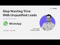WhatsApp Automation for Solar Panel Leads | n8n + Supabase tutorial