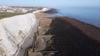 Rottingdean and Saltdean on the Sussex Coast - England (Drone HD)