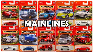 Preview - Matchbox 2022 Mainlines 1 - 100 Limited Models.