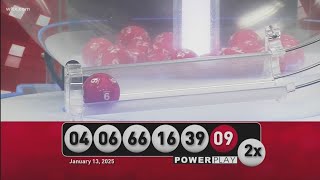 Powerball: January 13, 2025