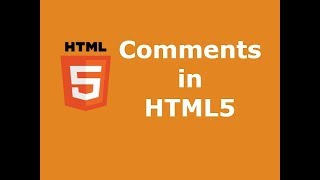 HTML5 Tutorial - 8 - How to Comments in Html
