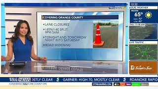 County Coverage: Lane Closures, Redistricting Votes, & Confederate Monuments