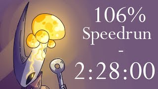 Hollow Knight 106% True Ending NMG Speedrun - 2:28:00