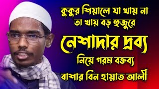 নেশাদার দ্রব্য নিয়ে গরম বক্তব্য || বাশার বিন হায়াত আলী নতুন ওয়াজ || Basar bin hayat ali new waz 2021