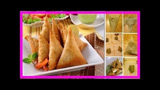 ♨亞洲風味美食 ★印度咖喱角samosa★ 好吃又簡單的三角形春卷！