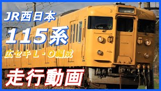 【国鉄広島時代のエリート】JR西日本115系 広セキ/広ヒロ L・O編成 走行動画集