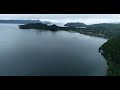 秋田県・鹿角郡小坂町・十和田湖中ノ平上空空撮