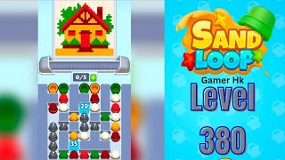Sand loop level 380 Super hard level Walkthrough Solution
