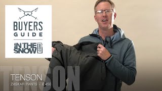 Tenson Zaskar Pants Review