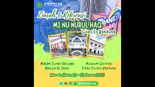 Ziarah Wisata Pesdik Kls VI TA. 2024/2025 | Rabu-Kamis, 22-23 Januari 2025 | Kudus - Demak - Bandung