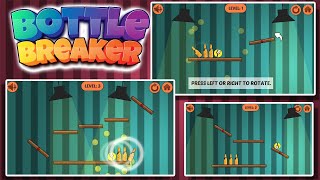 Bottle Breaker || Construct 3 Game Template || Source code