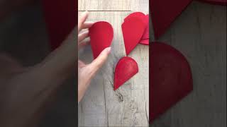 Super Easy DIY 3d Heart Valentines Day Card