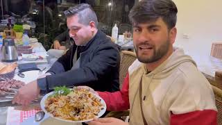 چوپان کباب خوری همایون افغان در ترکیه Hamayon Afghan Eating Chopan kabab in Turkey 🇹🇷