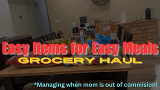 Easy Groceries for Easy Meals because MOM can't cook!!   SD 480p