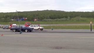 Sinnsyk Racing. Finale Bad Boys Mercedes 300td VS Camaro Z28 Fastest Mercedes diesel ever??