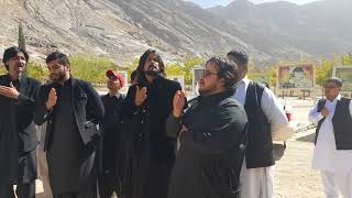 Syed Irfan Haider Rizvi Live Noha khuwani at Hazara Qabristan Quetta Pakistan 15 OCT 2017 Sunday