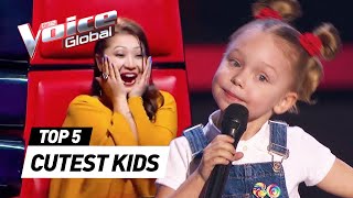 CUTEST Blind Auditions on The Voice Kids