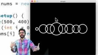 Arrays in Processing 3 (Java)