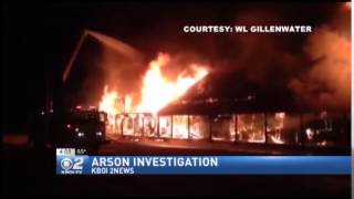 Investigators Rule Idaho City Fire Arson