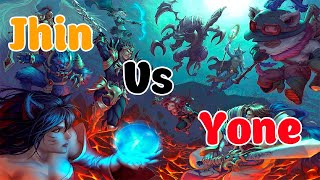 Yone vs Jhin | League of legends #1 😱 😱 😱