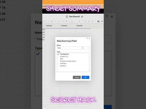 Smartsheet Secret Hacks #exceldashboard #projectmanagement #excel #smartsheet