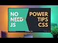 No Need Javascript - Best Tips CSS | Zero To Hero CSS Tutorial