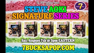 GET SOME CAKE! The Steve Aoki 7BAP Signature Series! Signed Funko Pops!