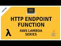 AWS Lambda HTTP Endpoint Function with Java and Maven