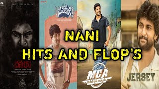 Nani All HIT'S AND FLOP'S MOVIES LIST |