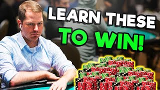 3 EXPLOITS To CRUSH Live Poker Tournaments!