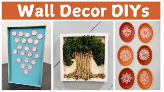 DIY Wall Decor Ideas | Paper Plates Decor | Clay Flowers | Art n Crafts DIYs