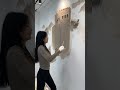 90后壁画师制作万里长城 壁画师 90后 浮雕长城尽显中国的建筑美 浮雕壁画 记录装修过程