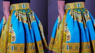 How to make Gathered Skirt with pockets